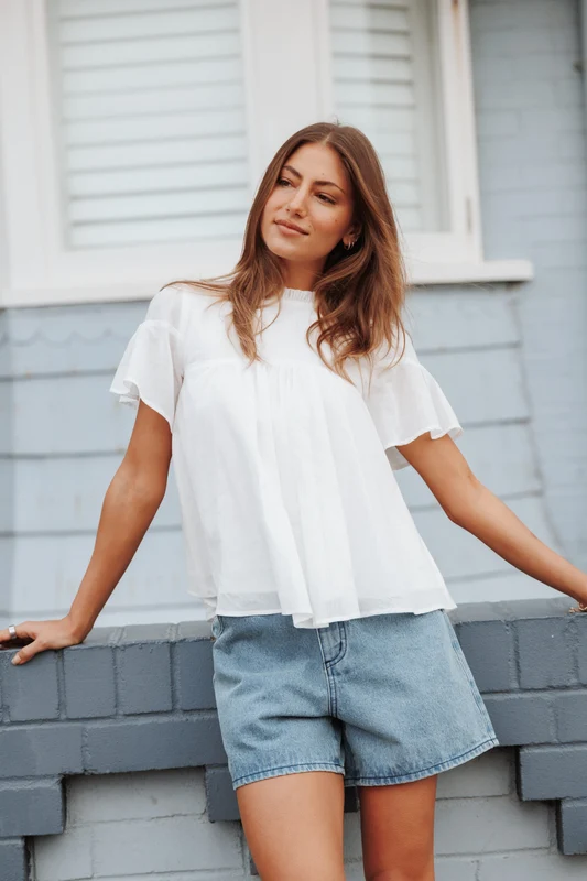 Charlston Top - White XL