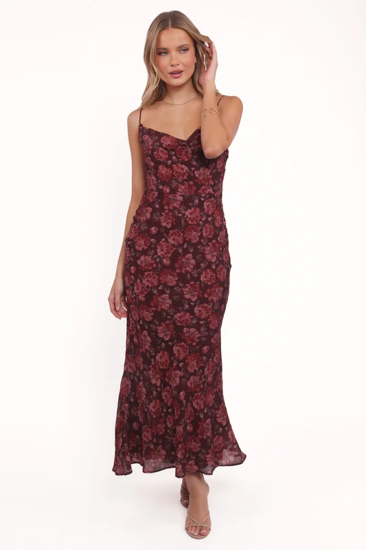 Esmeralda Maxi Dress - Pink Floral M
