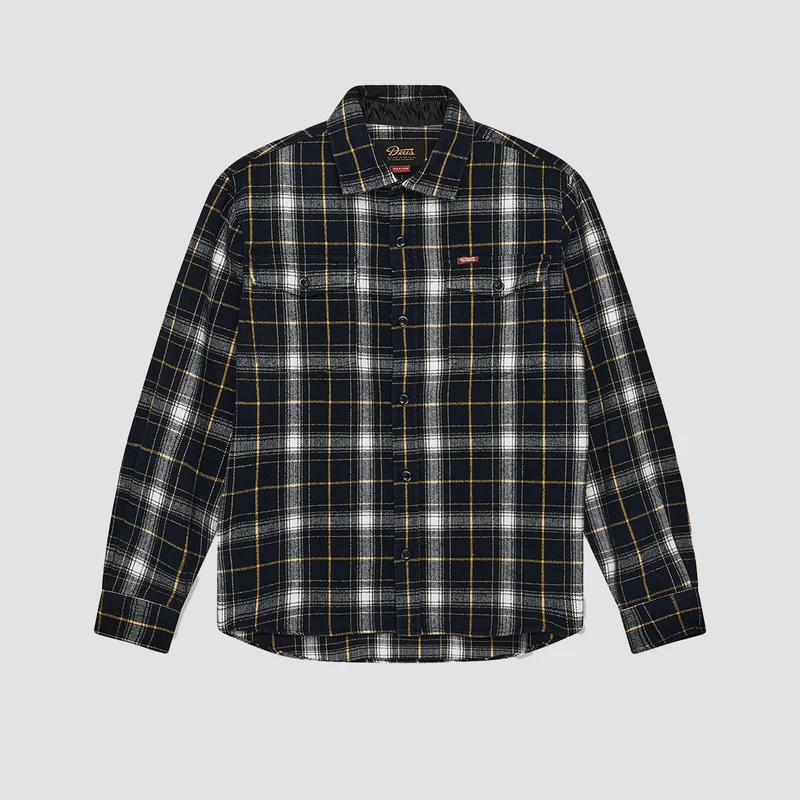 Deus Jermaine Check Longsleeve Shirt Blue Check Medium / Blue Check