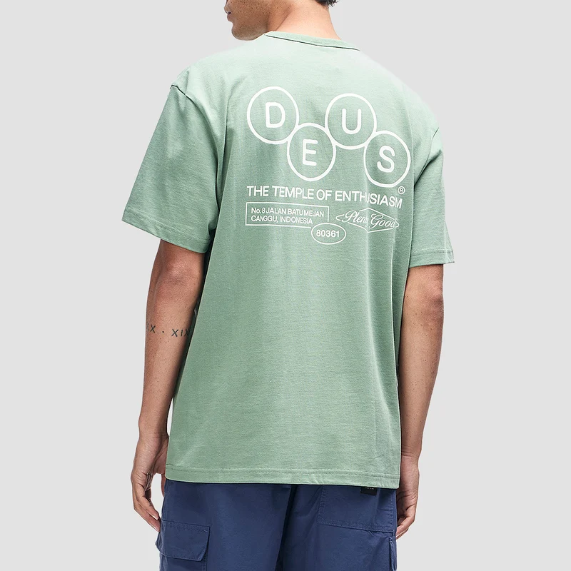 Deus Mechanism T-Shirt Loden Frost Green XX-Large / Loden Frost Green