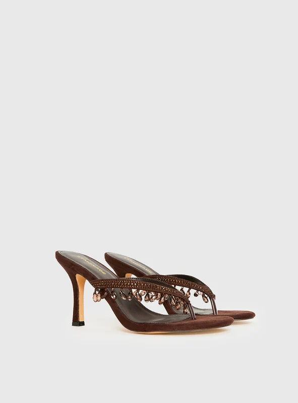 Ameliah Tassel Heels Brown SHOE US 6 / Brown