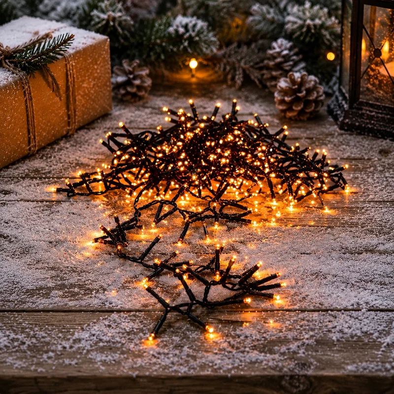 Lexi Lighting 2000LED Firefly Compact String Light - Amber Lightsup Online