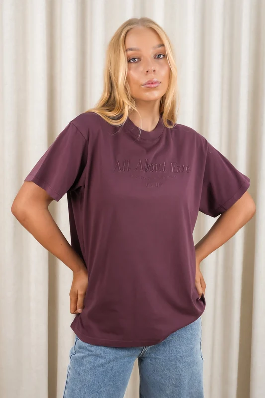 AAE Timeless Tee Wine AU 18