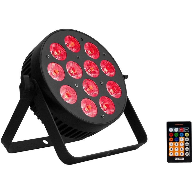 Event Lighting Lite PAR12X12L - Indoor Lite Par with 12 x 12W RGBWAU LEDs Eventec