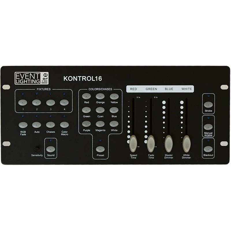 Event Lighting KONTROL16 - 4 x RGBW fixture DMX controller Eventec