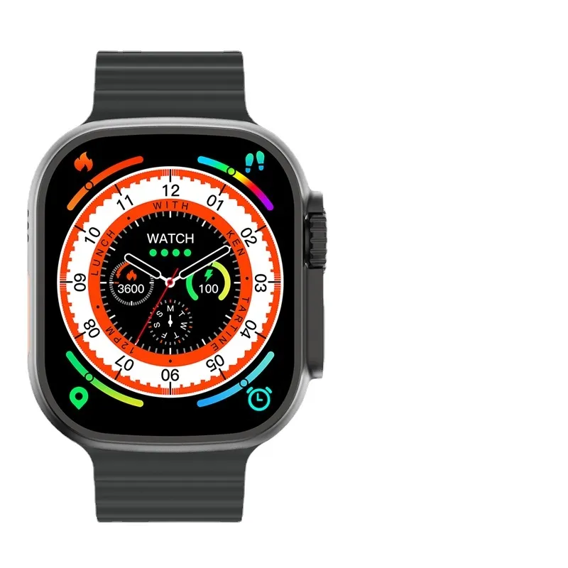 U9 Plus Smartwatch Iwo Series 9 Max Waterproo Preto