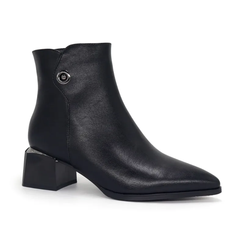 Botines Casuales Mujer Chabely 25Q3.2YI091 NEGRO 39