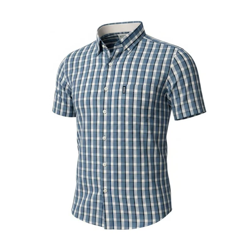Aertex Mens Somerset Shirt FYW103 Blue / M