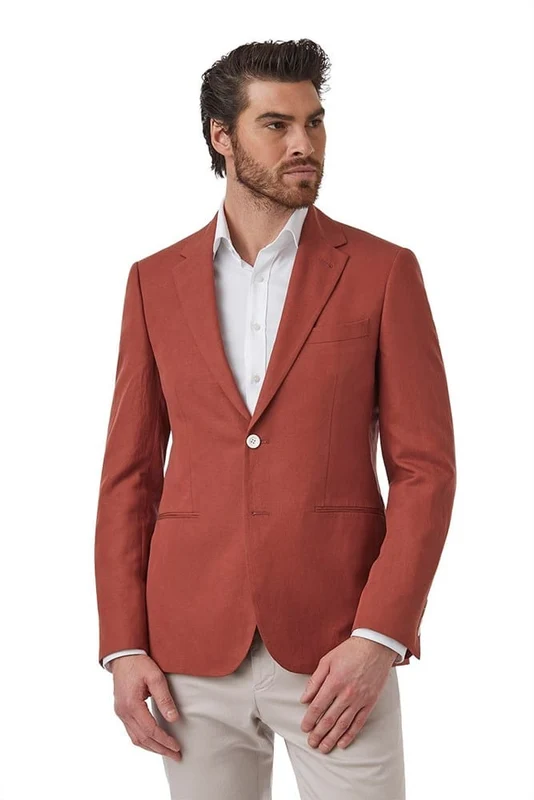 Cambridge Mens Doncaster Jacket - Rust Rust / Regular / 116