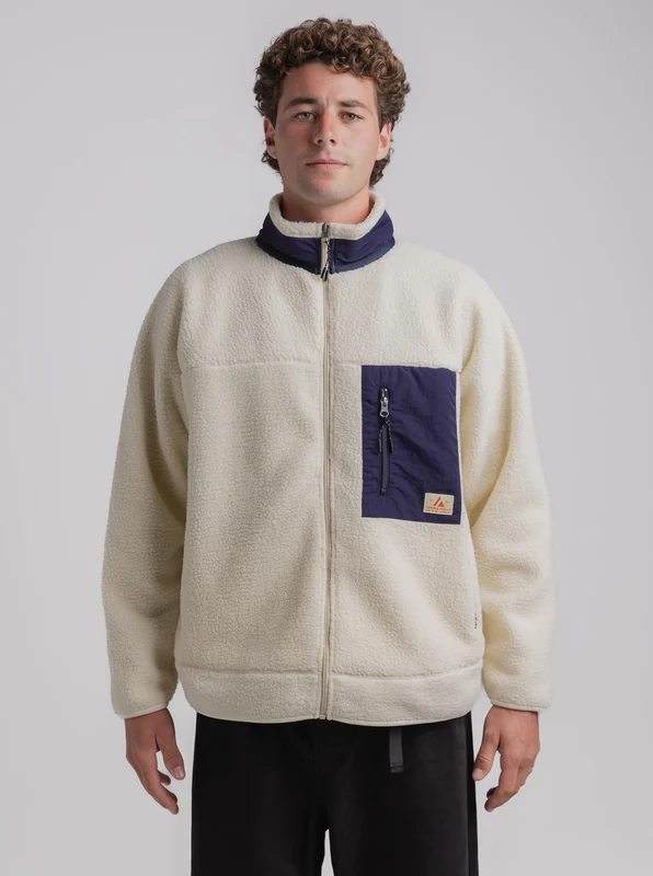 Terra Sherpa Jacket Unisex BEI/BEI / S