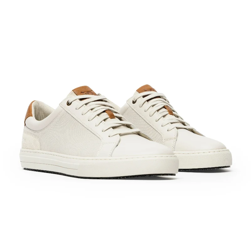 Rodd & Gunn Transit Mens Trainer - Chalk EU 42