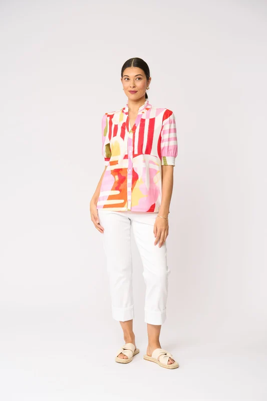 Foil Womens First Impression Blouse Podium / 10