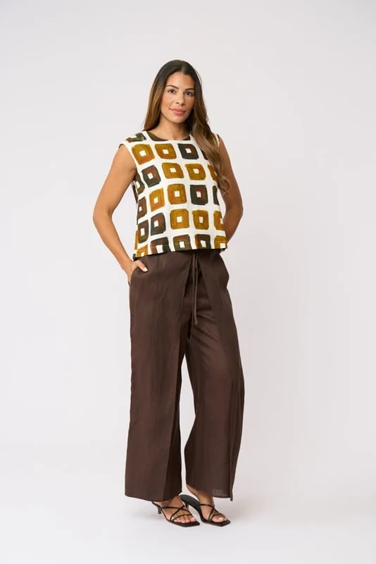 Foil Womens Its Only Natural Top - Shadow Box Shadow Box / 10