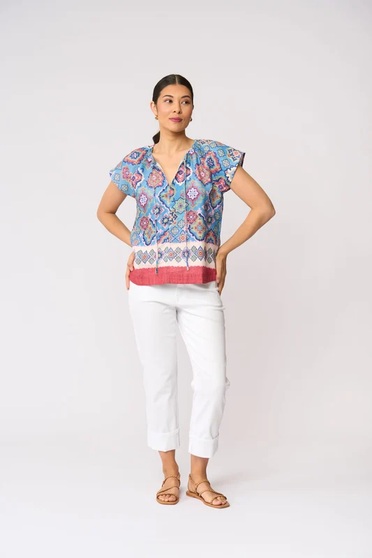 Foil Womens Still Got It Top Tiled / 14