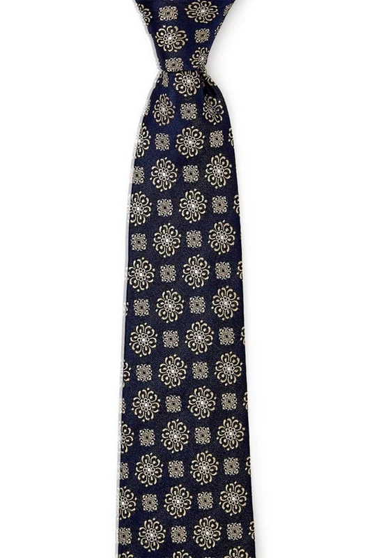 Ted Baker Mens Luxe Foulard Tie Bronze / OS