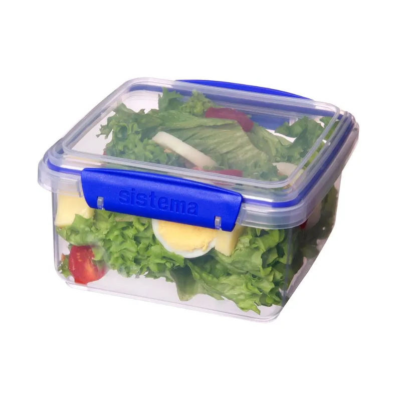 Hermético rectangular Sistema 1.2lt azul 1 u.