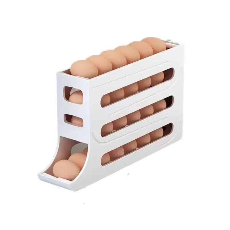 Porta Ovos Organizador Bandeja Geladeira Armário Banco