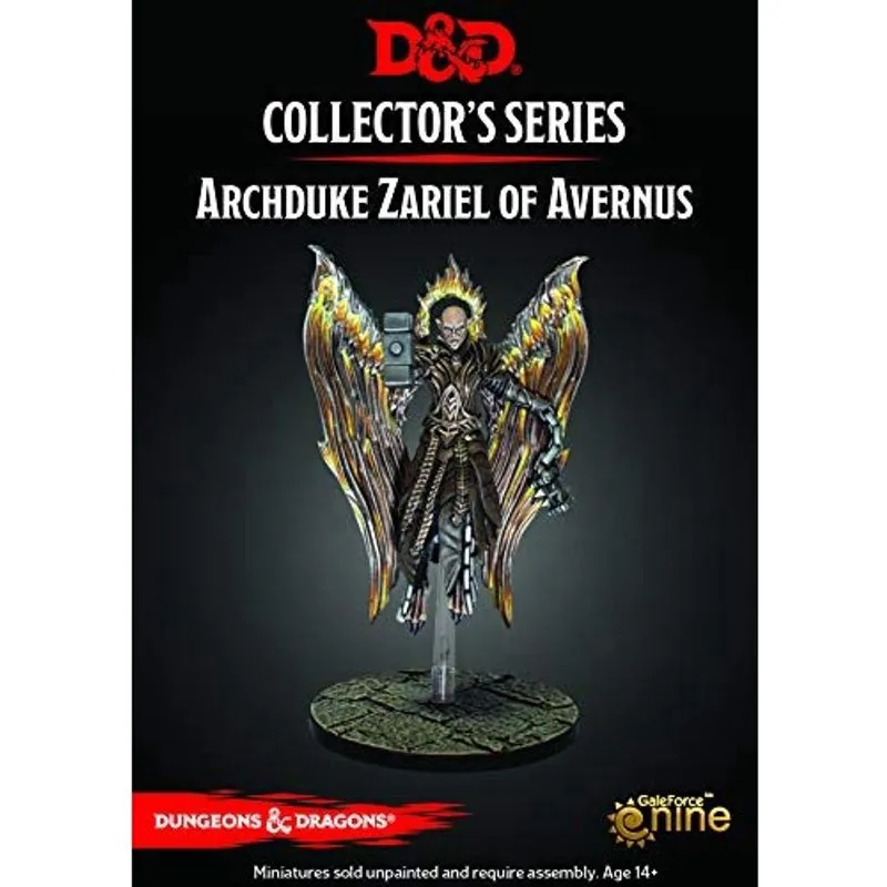 Gale Force Nine Descent em Avernus Zariel (1 fig), Multicolor