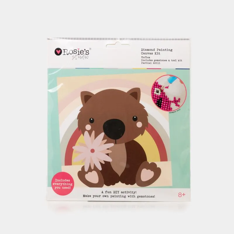 Kit de pintura con diamantes capybara