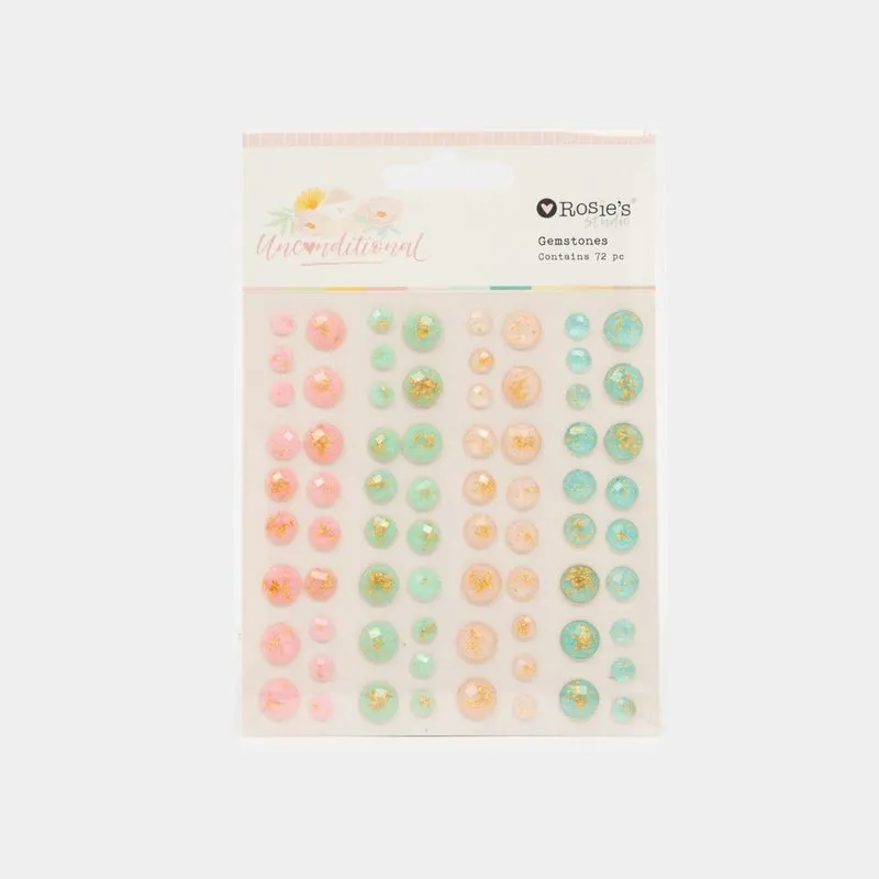 Stickers gemstones x72 piezas, rosie's