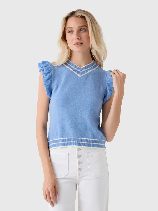 Maggie Marilyn Women's Running Towards a Dream Vest S / CORNFLOWER BLUE