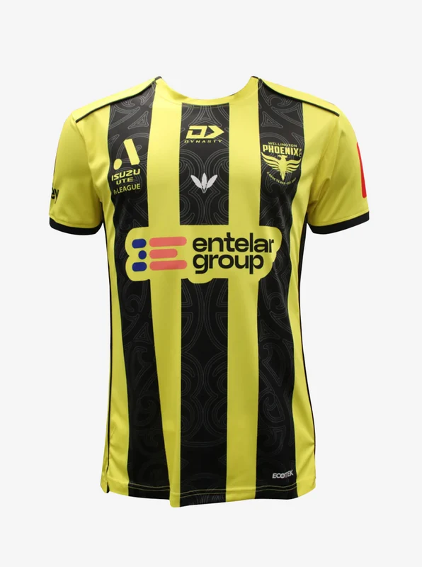 25/26 Wellington Phoenix Replica Home Jersey Mens YEL/YEL / 4XL