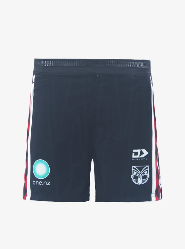2026 NZ Warriors Te Ārahi Gym Short Juniors BLK/BLK / 14J