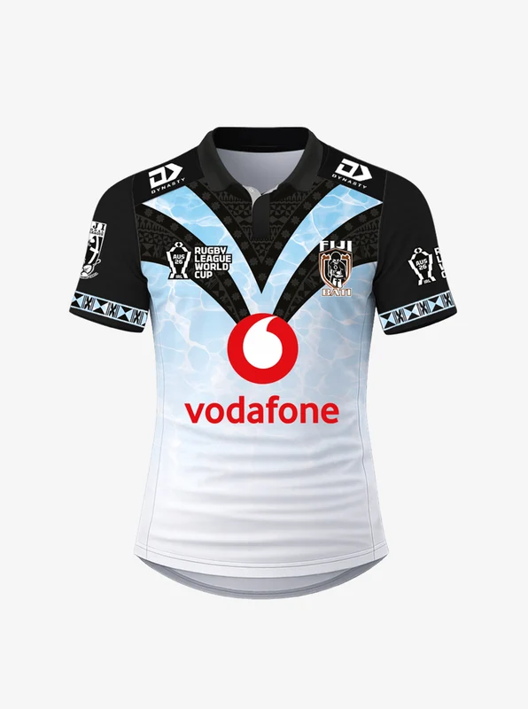 2026 Fiji Replica Home Jersey Junior BLU/MUL / J4