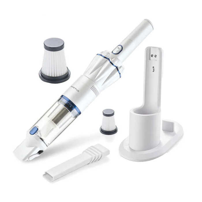 Invictus 9-Pieces One Handheld Vaccum Cleaner Set (White) KG Super Store