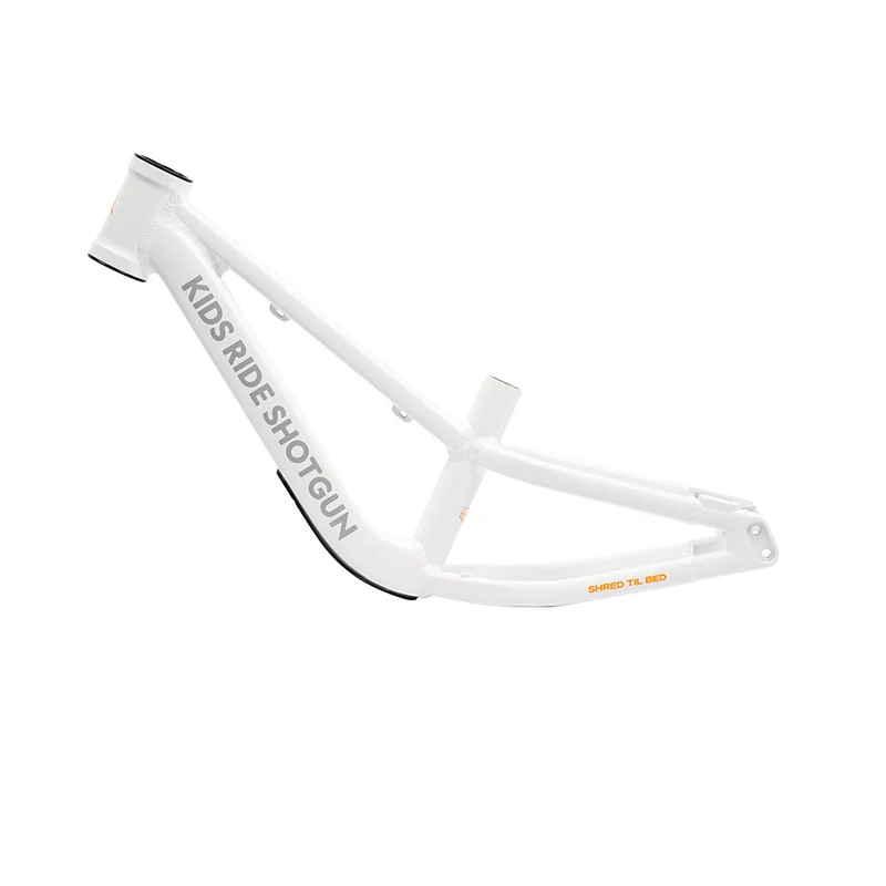 Kids Ride Shotgun Dirt Hero Frame White