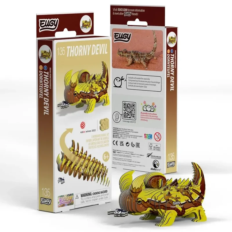 Thorny Devil 3D Cardboard Model Kit Eugy
