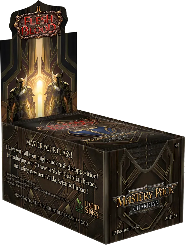 Flesh and Blood Mastery Pack Guardian Booster Box Box
