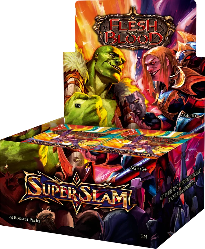 Flesh and Blood Super Slam Booster Box Case (4 Boxes)