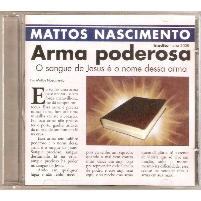 Cd Mattos Nascimento - Arma Poderosa