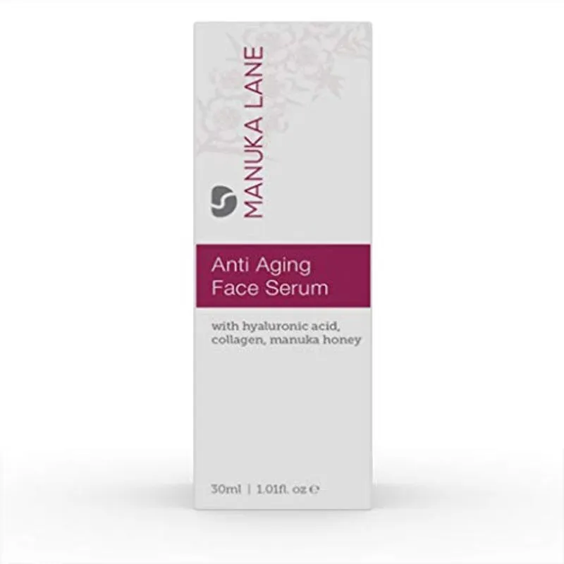 Soro De Creme De Mel De Manuka Antirrugas Com Colágeno, Ácido Hialurônico E Mel Puro, Por Manuka Lane | O Soro Facial Anti-envelhecimento