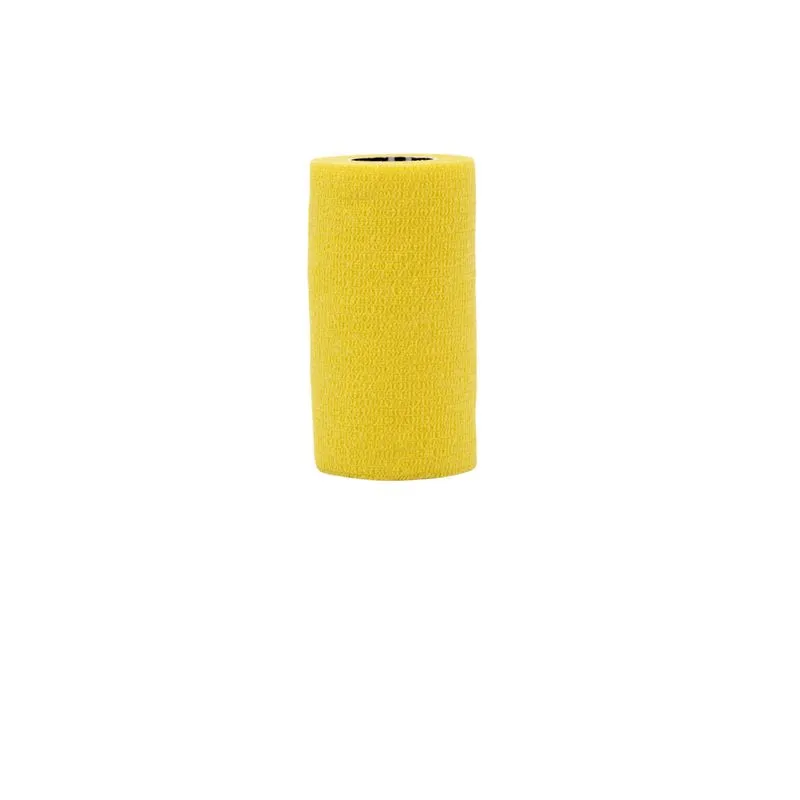 Bandagem Coesiva Elástica - 7.5cm X 5m - Amarelo