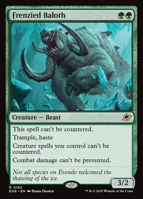 Frenzied Baloth (183) Foil / Near Mint