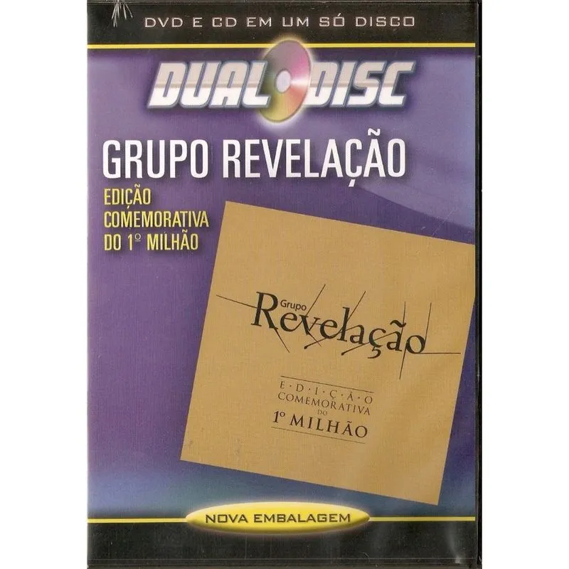 Dvd Grupo Revelação - Edição Comemorativa Dual Disc
