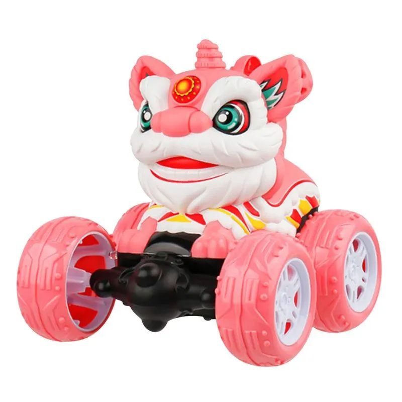 Estilo animal Controle Remoto Carro Luz Música Dublê Caminhão Basculante Controle Remoto Elétrico Infantil Presente Menino