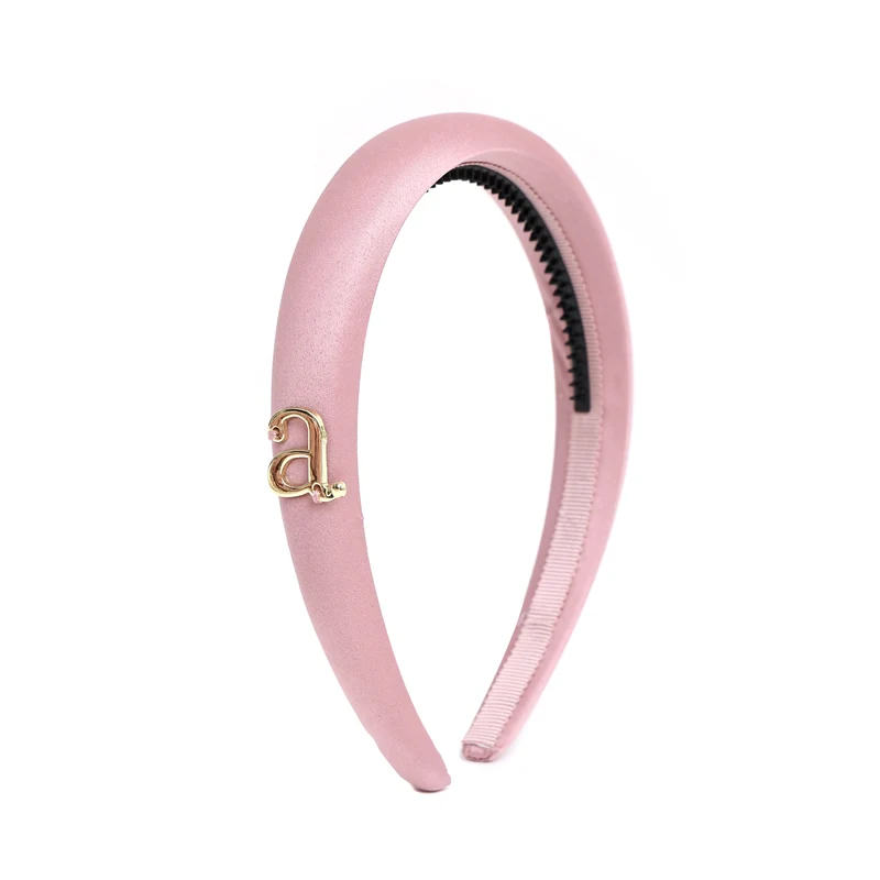 ARCHI PINK SATIN HEADBAND [FINAL SALE] OS