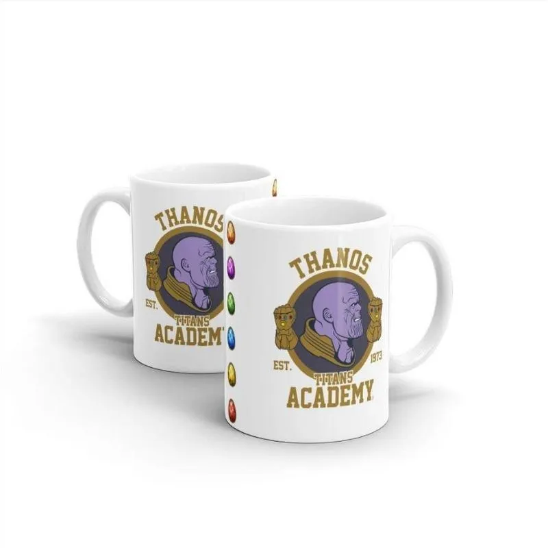 Caneca Mug Cerâmica Thanos Academy