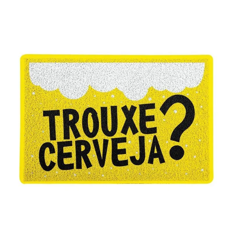 Capacho / Tapete 60x40cm - Trouxe Cerveja?
