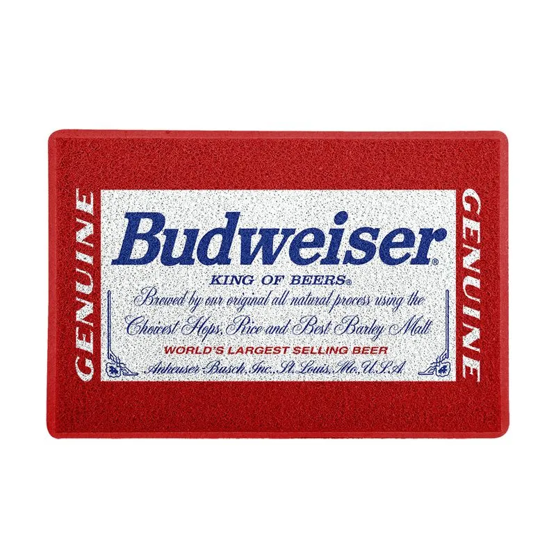 Capacho 60x40cm Budweiser - Genuine