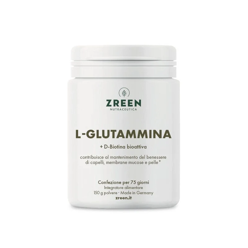 Zreen l-glutammina polvere 150g