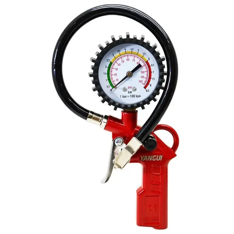 Calibrador De Pneus Com Manometro - Ygu020 - Yangui