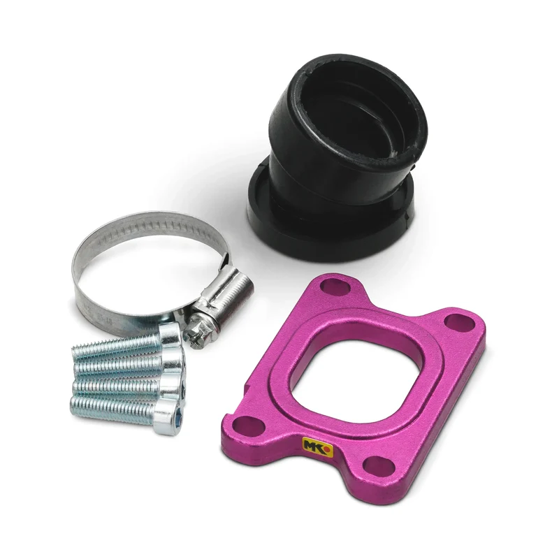 Tobera de admisión 360º d.35mm Derbi euro 2-3-4 / Minarelli AM6 Metrakit Violeta