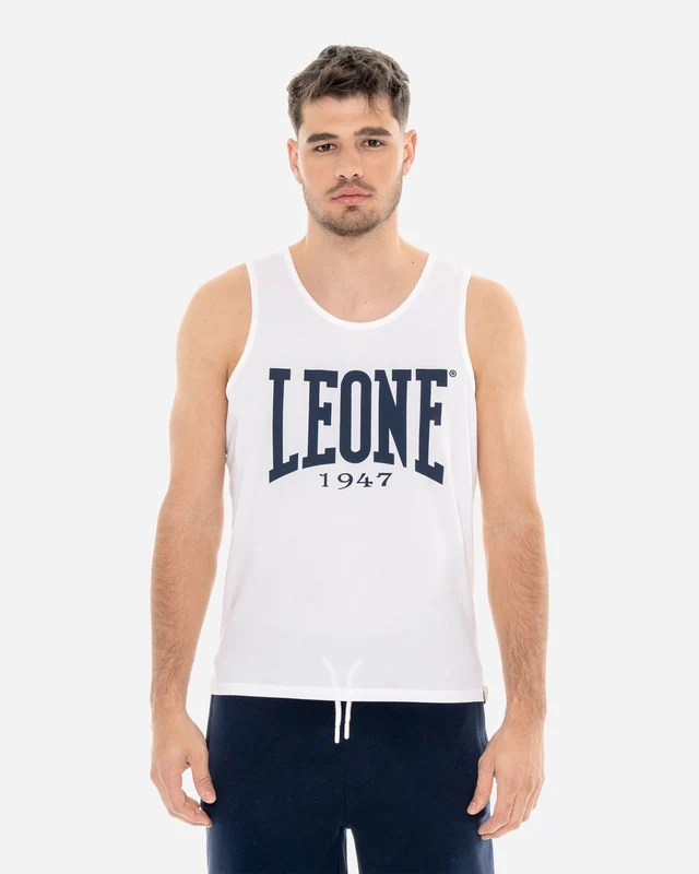 CANOTTA LEONE BIG LOGO BLU NAVY 00 / S