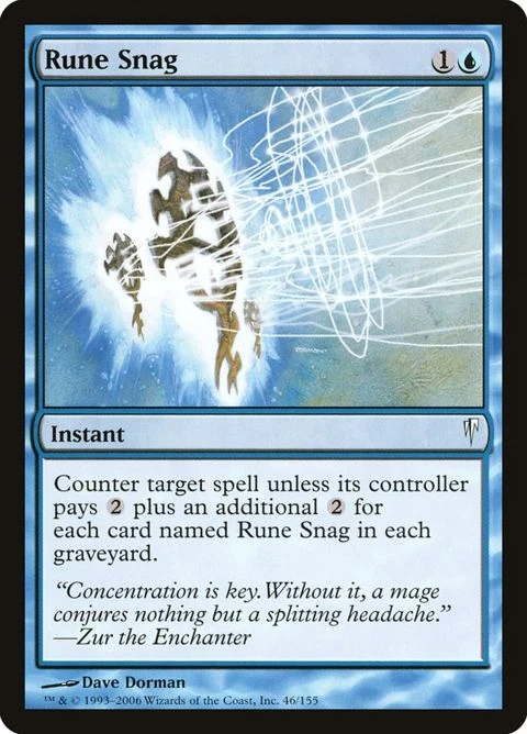 Rune Snag (46) Foil / Near Mint