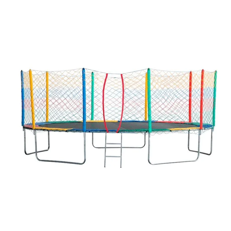 Pula Pula Cama Elástica 4,27 M Colorida 100% Nacional - Suporta 430Kg Pula Pula Cama Elástica 4,27 M Colorida 100% Nacional - Suporta 205 Kg