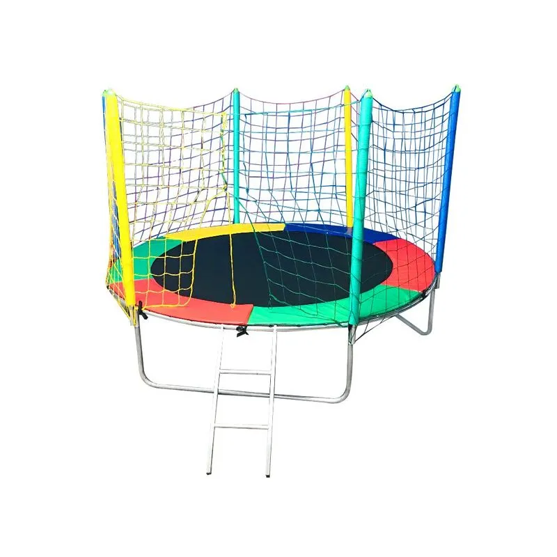 Cama Elástica Pula Pula 2,00 m Colorida 100% Nacional - Suporta 130 kg
